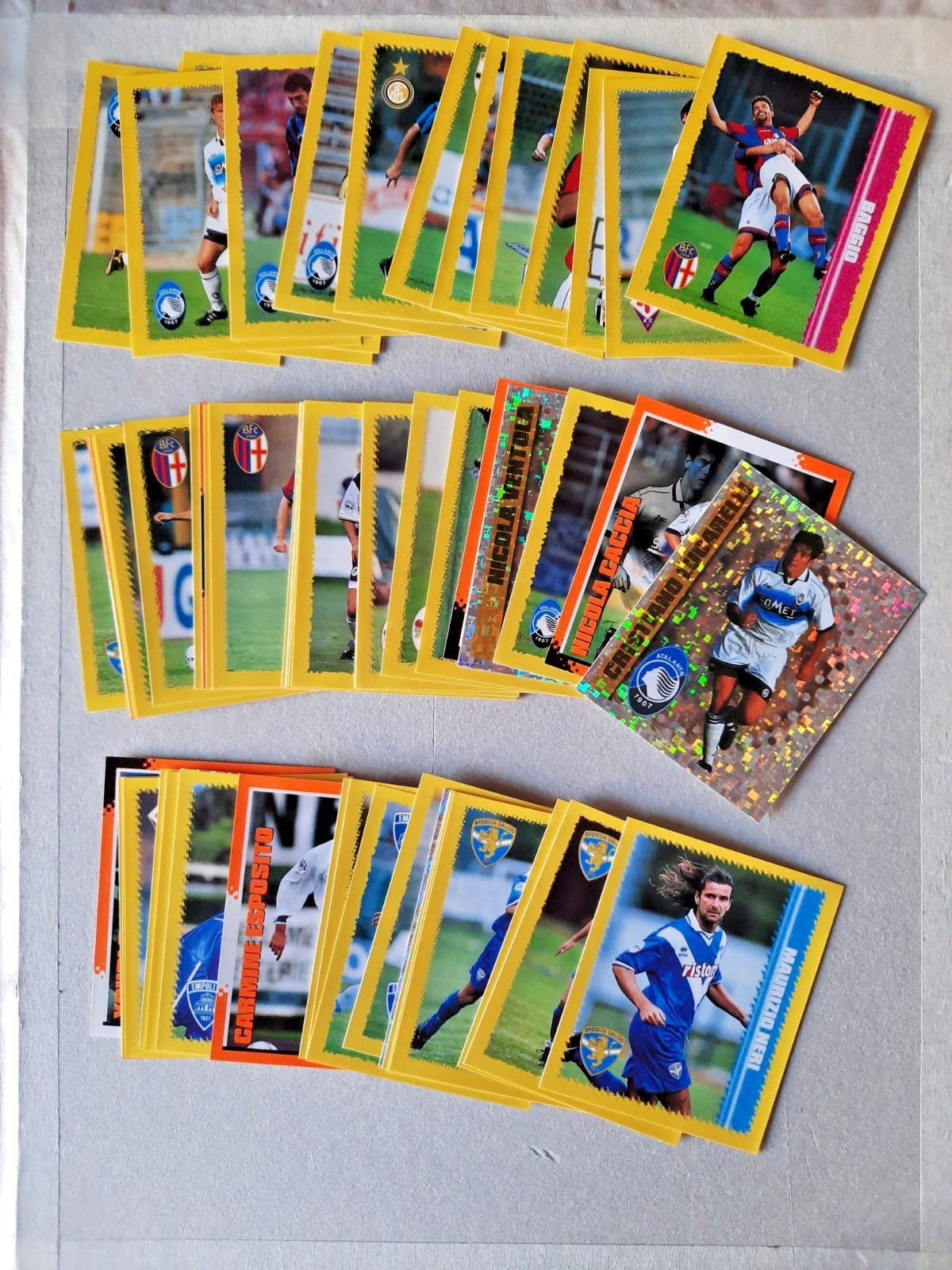 SET Merlin completo Kick Off 1997-98 da edicola Rif.GR
