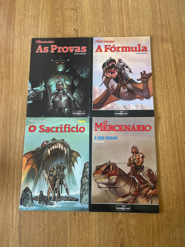 Coleção Livros “ O mercenário”