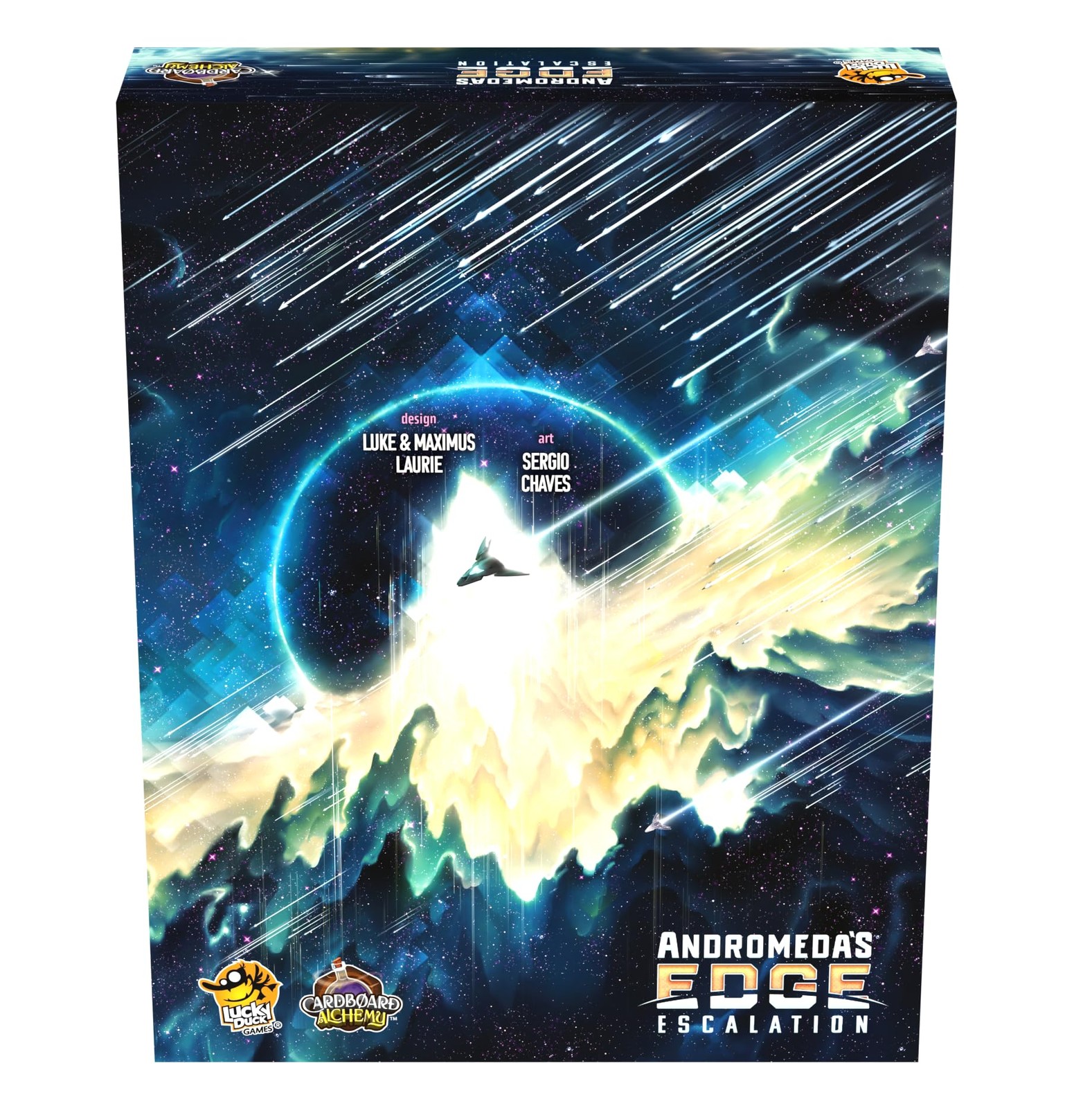 Andromeda's Edge - Escalation - Edge, guidi fazione - Giochi società tavolo Blu