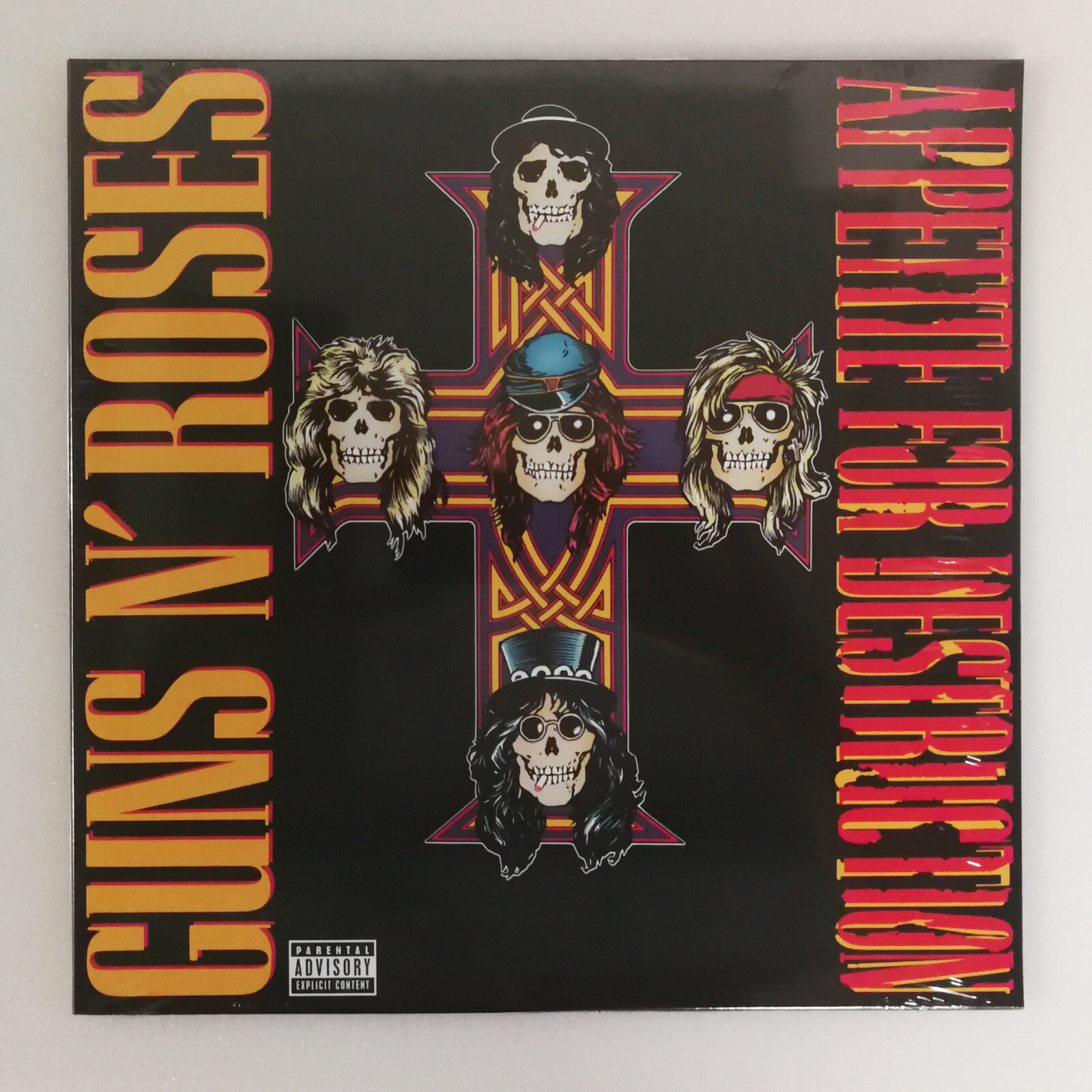 12" LP Vinyl Guns N' Roses Appetite For Destruction - AN17