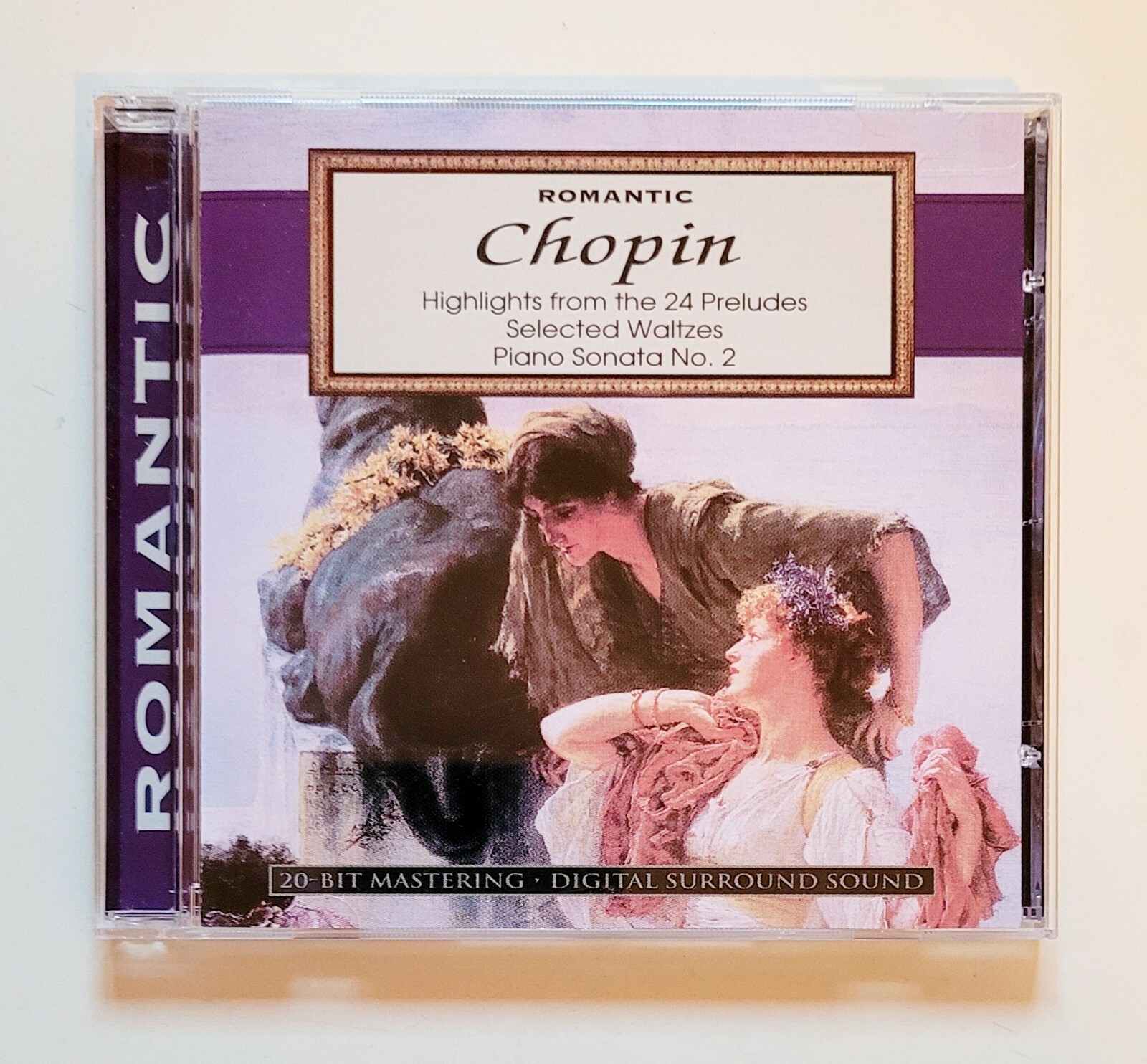 Romantic Chopin CD Highlights from 24 Preludes Piano Sonata No. 2 Free Shipping