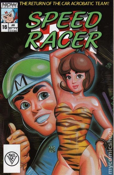Speed Racer #16 FN/VF 7.0 1988 Immagine Stock