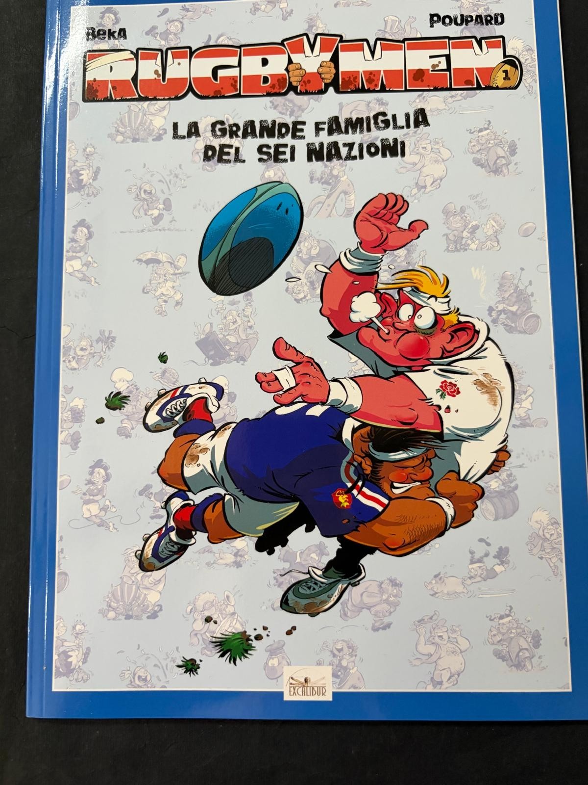 RUGBYMEN 1/12 - EXCALIBUR 2017 - SERIE COMPLETA