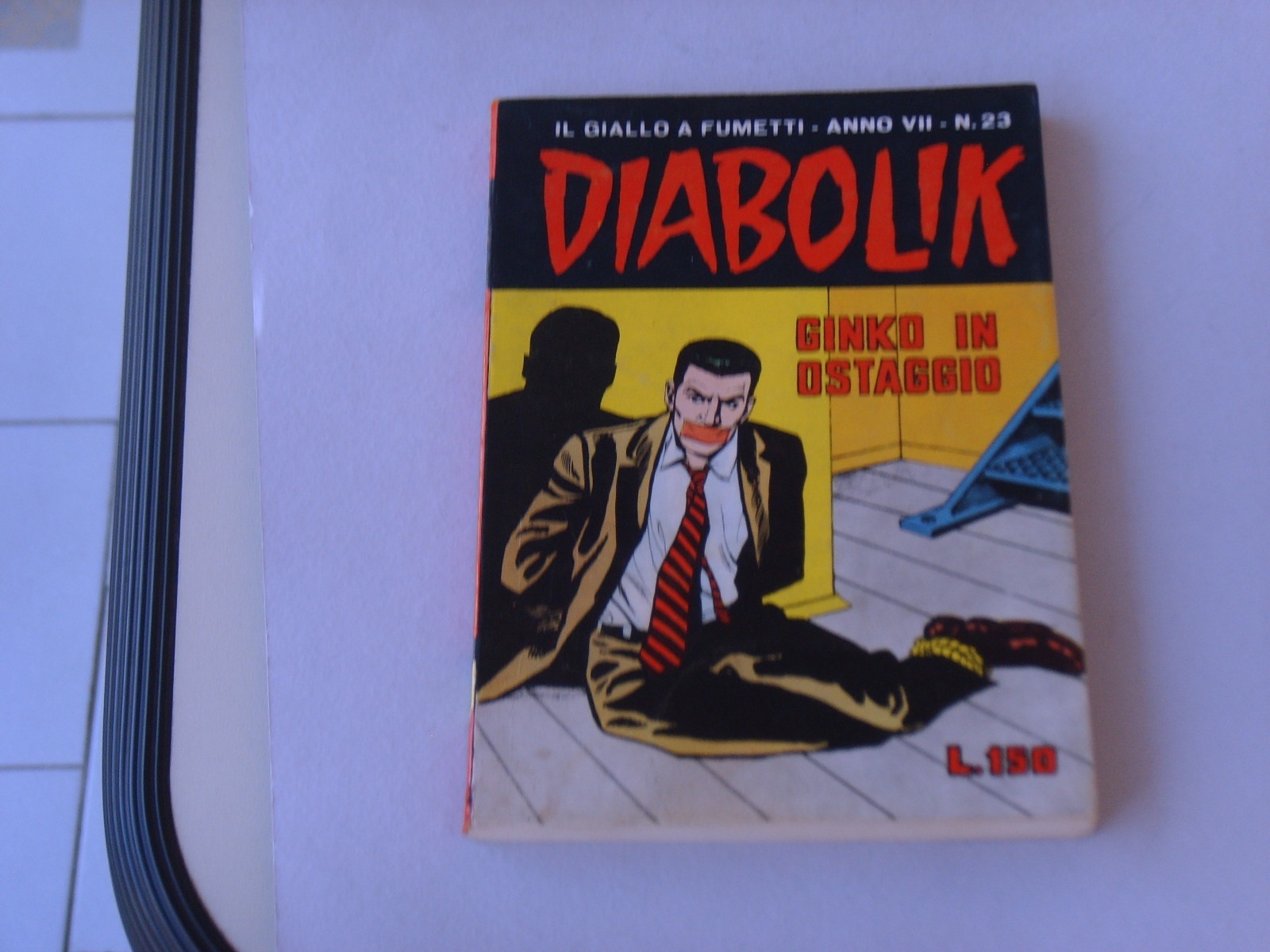 DIABOLIK ANNO VII N  23 OTTIMO  EDICOLA