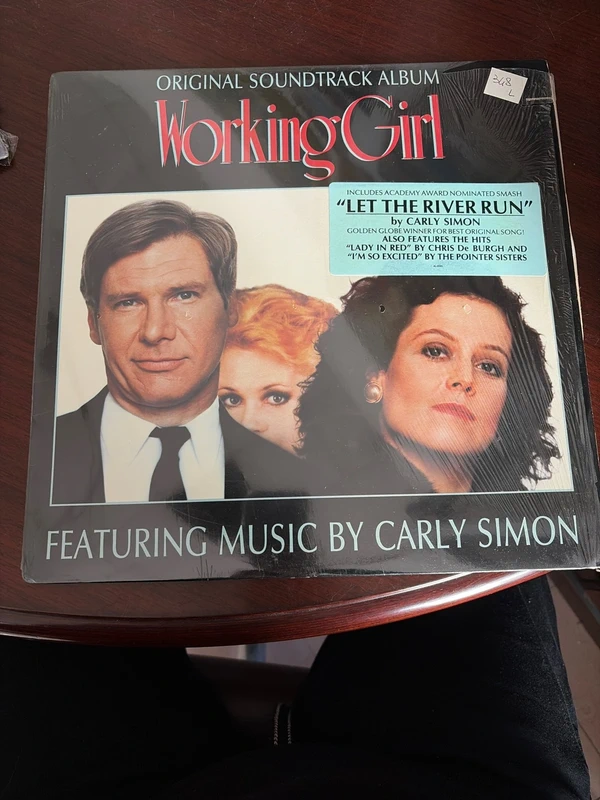 vinile lp working girl colonna sonora carly simon harrison ford