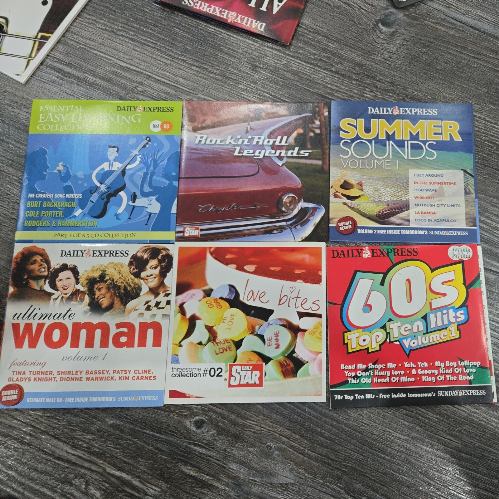 6x newspaper promo  (CD Compilation Soundtracks/Film Score, 2004)