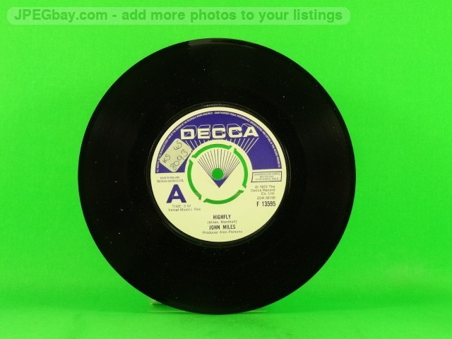 JOHN MILES HIGHFLY (DEMO) (153) 2 Track 7" Single Plain Sleeve DECCA