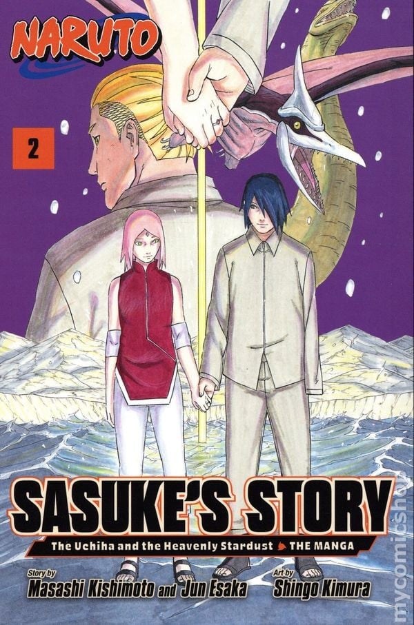 Naruto Sasuke's Story Uchiha Heavenly Heavenly Stardust GN The Manga 2 quasi nuovo 2024