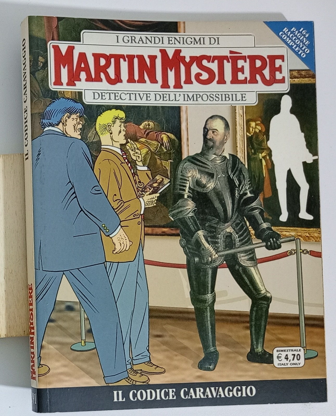 I148906 MARTIN MYSTERE n. 291 - Il codice Caravaggio - Bonelli 2007