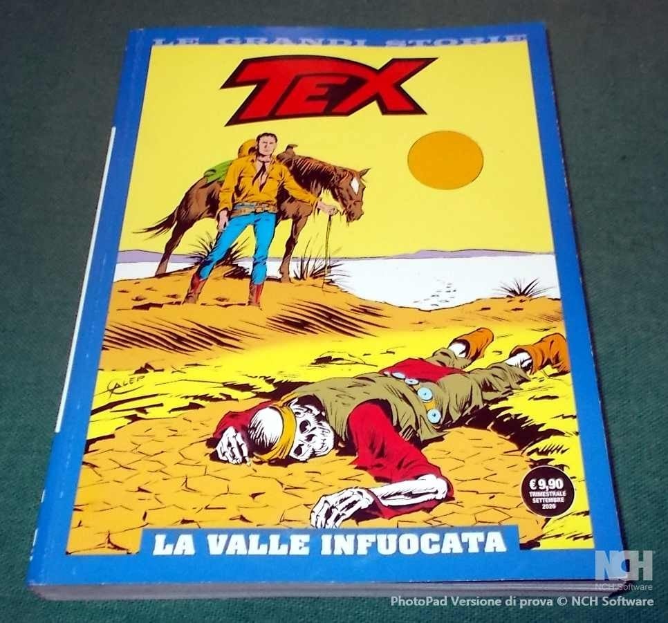 TEX LE GRANDI STORIE BONELLI n. 19 "La Valle Infuocata" 242 pag. Settembre 2026