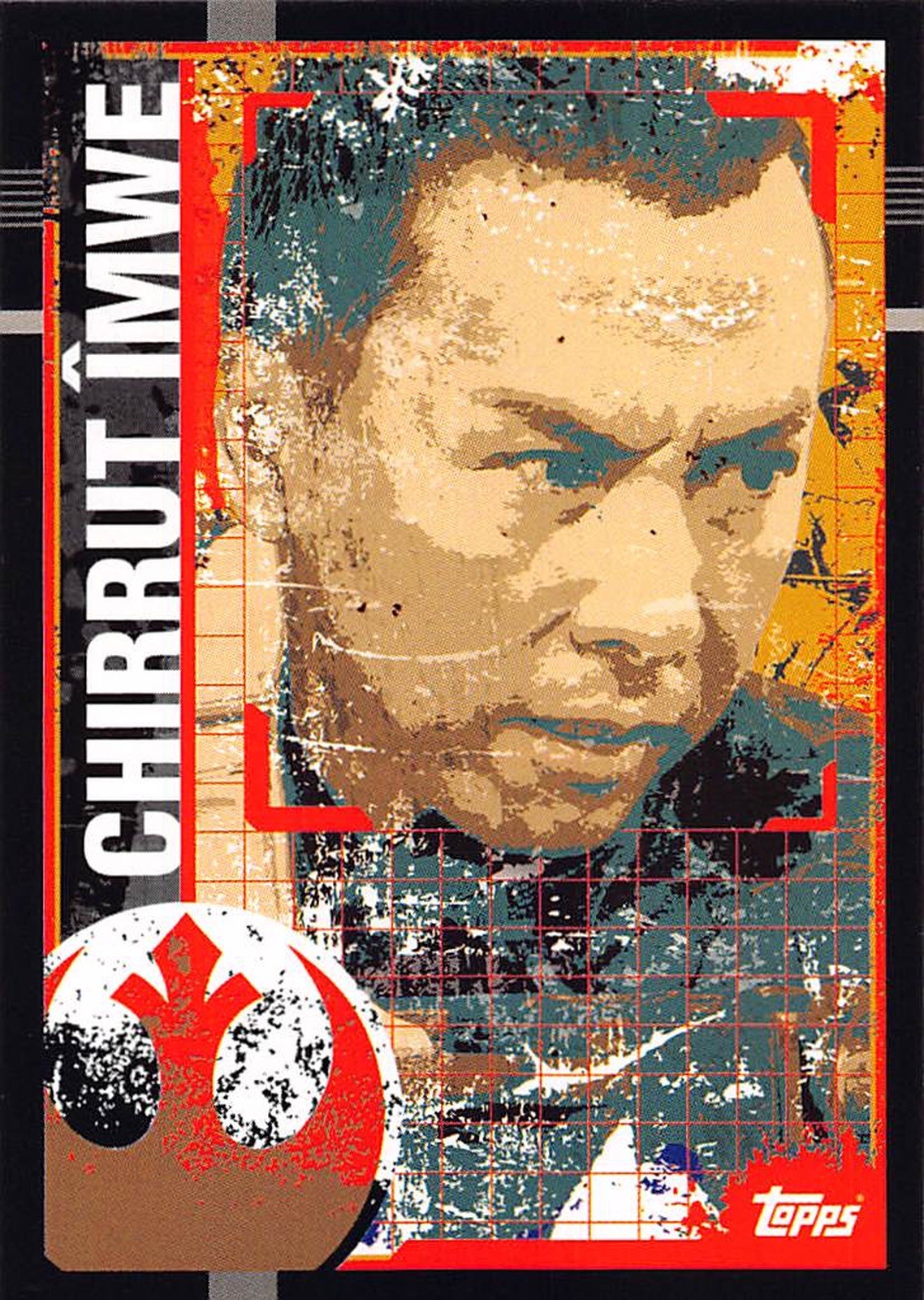 2016 Topps Star Wars: Rogue One UK Chirrut Imwe #77