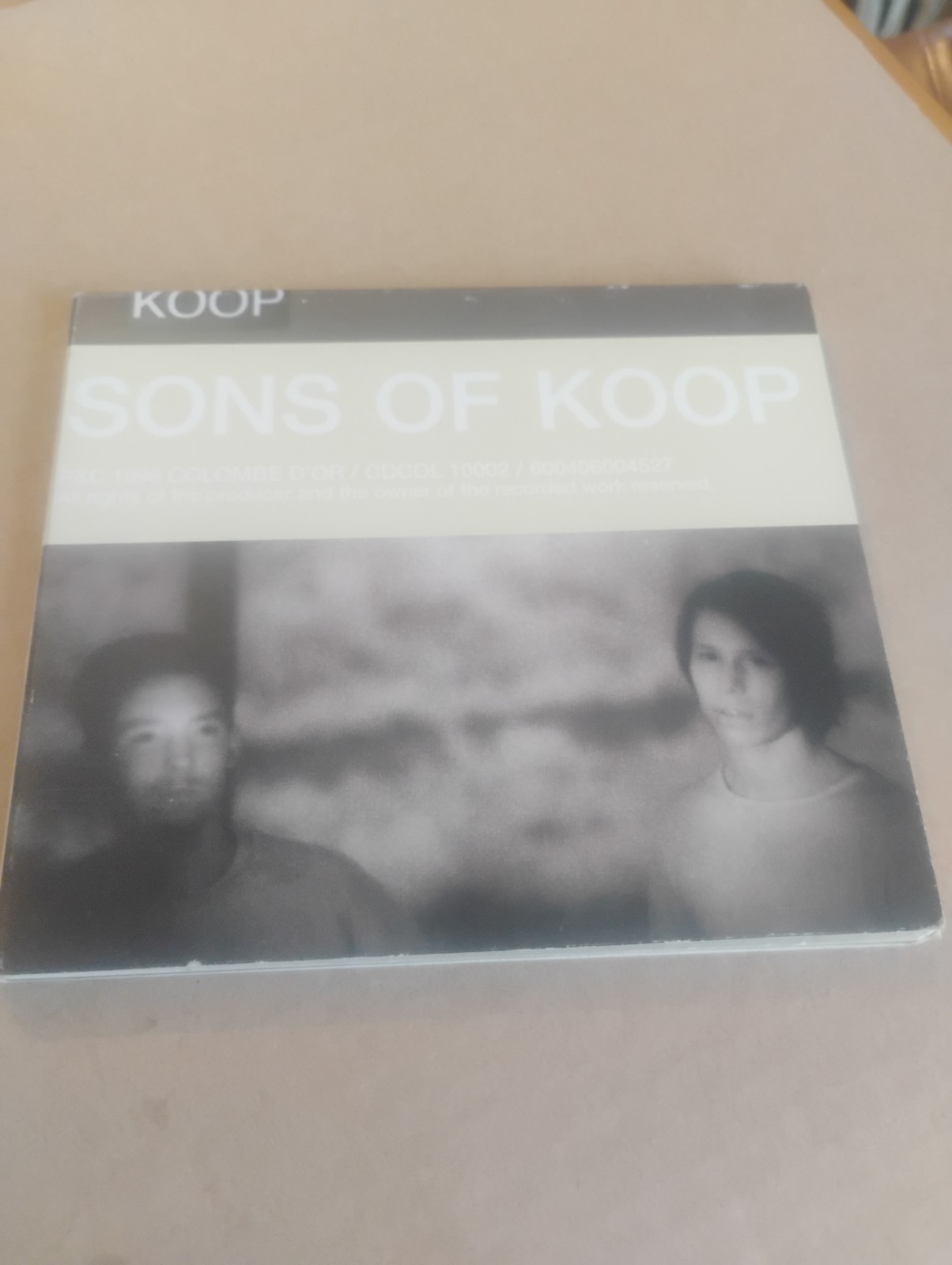 KOOP/SONS OF KOOP/CD/COLOMBE D'OR/1998 digipak CD techno dance