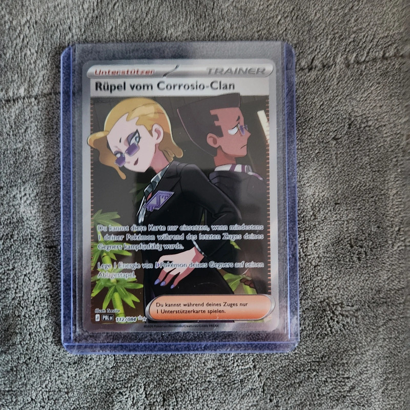 Pokemon Rüpel vom Corrosio-Clan 112/094