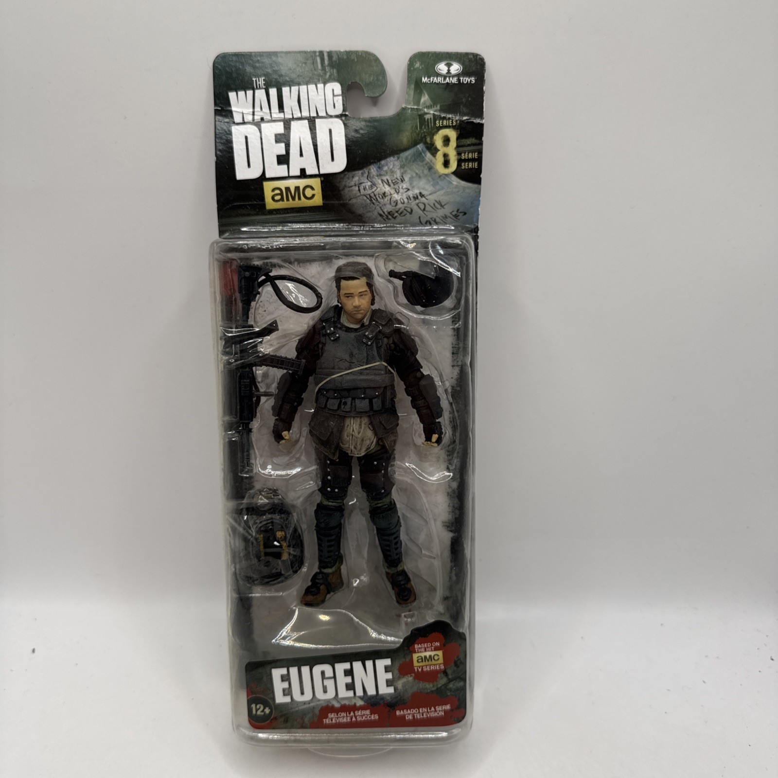 McFarlane Toys the Walking Dead Serie 8 RARISSIMO Eugene Nuovo