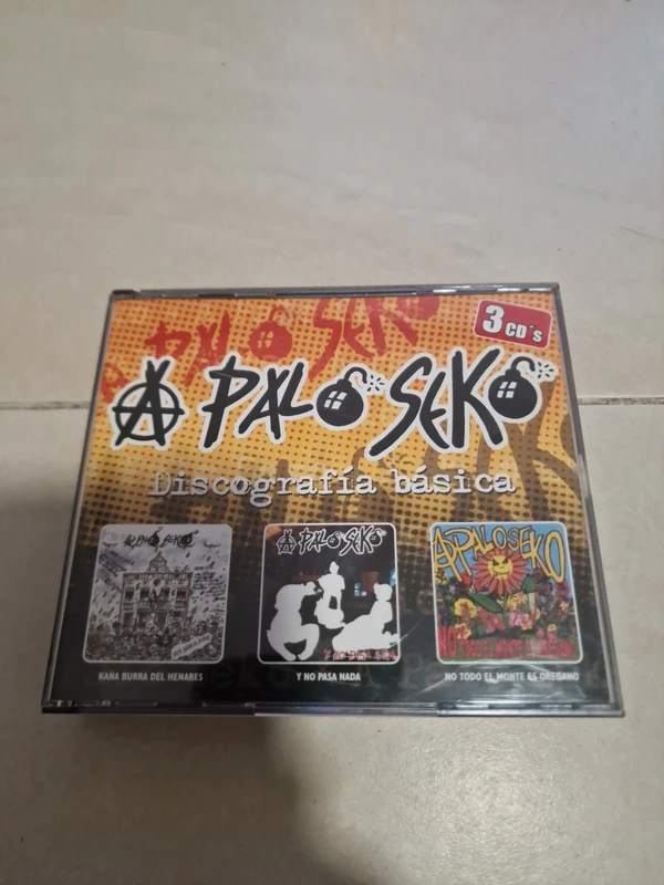 3xCd de A Palo Seko (Discografía Basica)