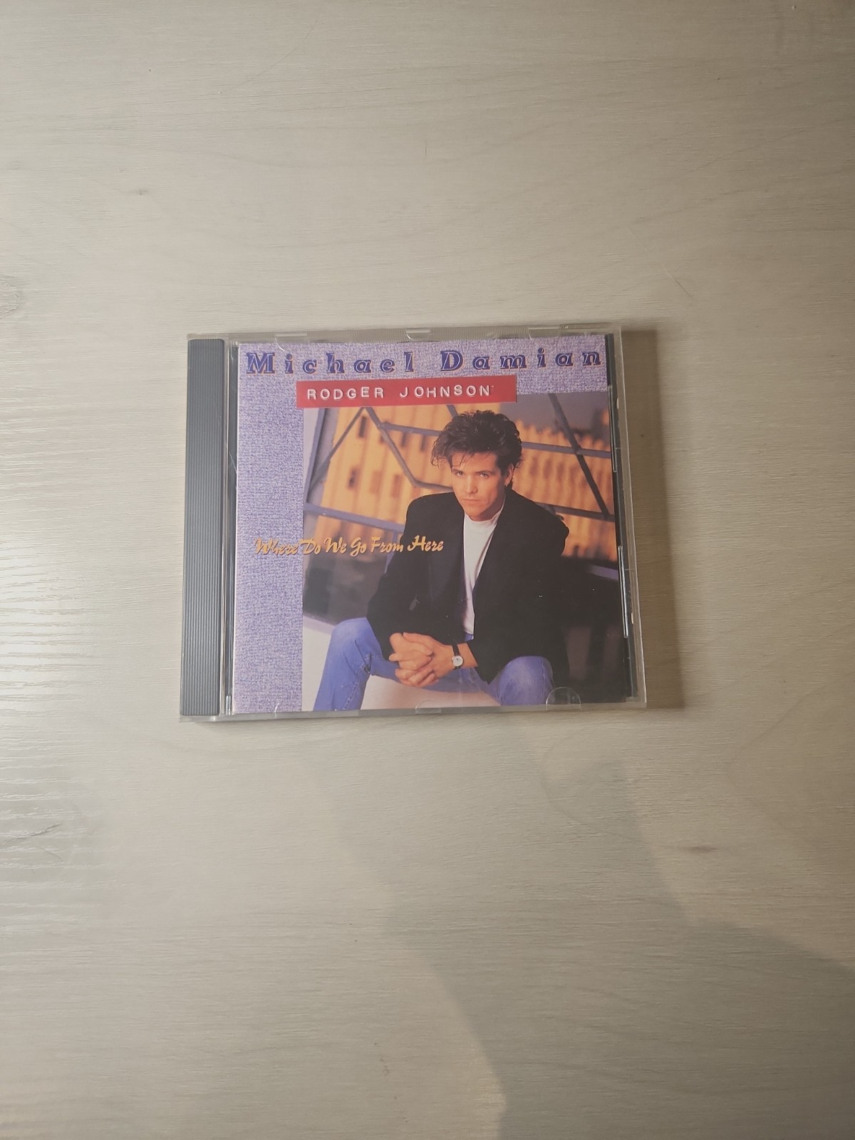 Michael Damian – Where Do We Go From Here CD 1989 Rock Pop Electronic
