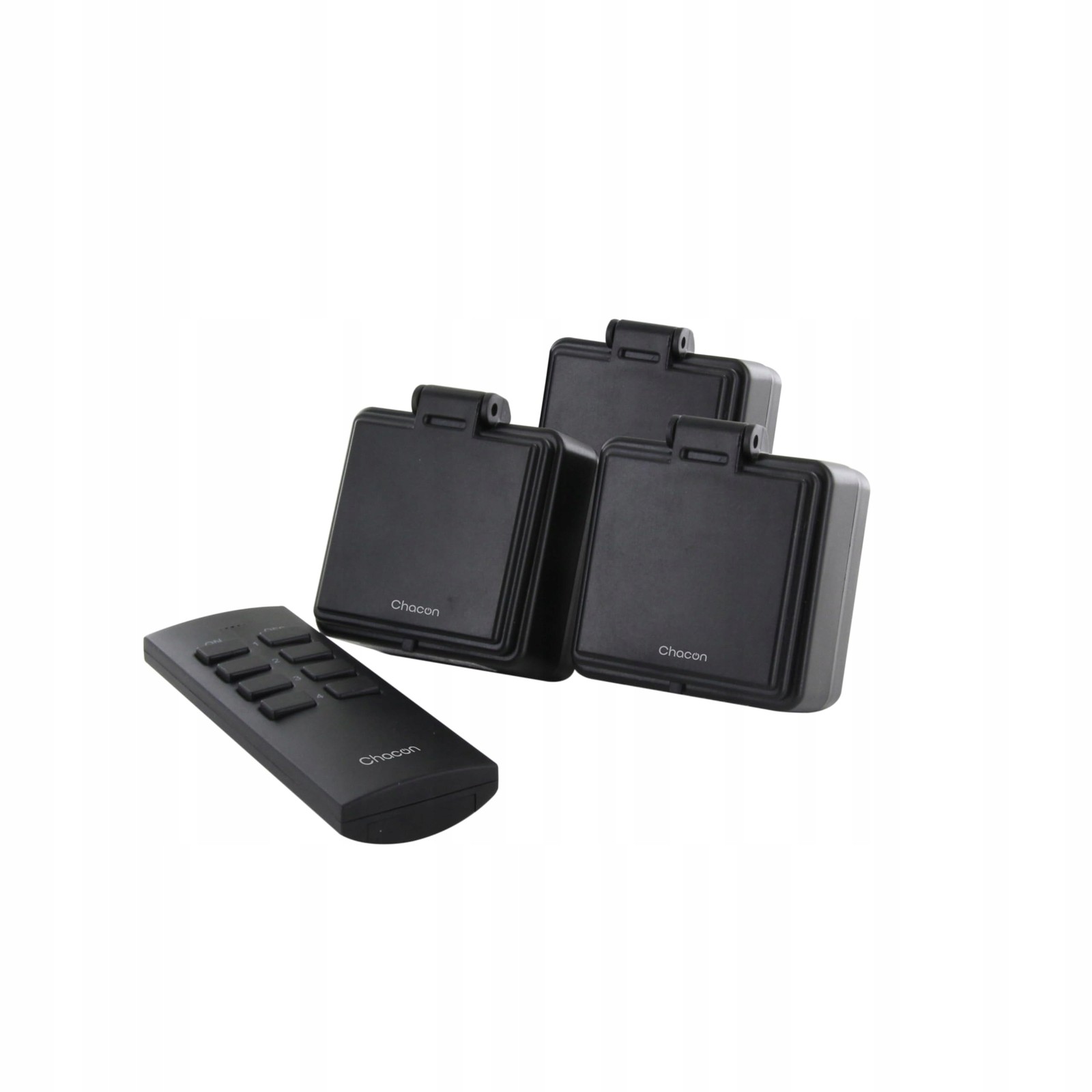 Set di 2 prese mini on/off esterne (3000 W) + telecomando