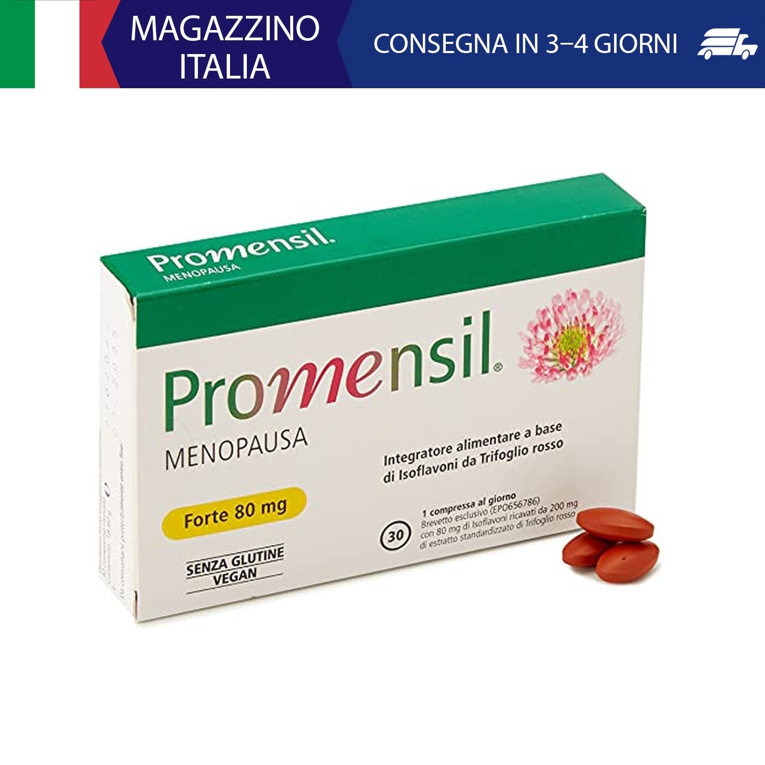 NAMED Promensil Forte Integratori Menopausa Naturali | Isoflavoni da Trifoglio R