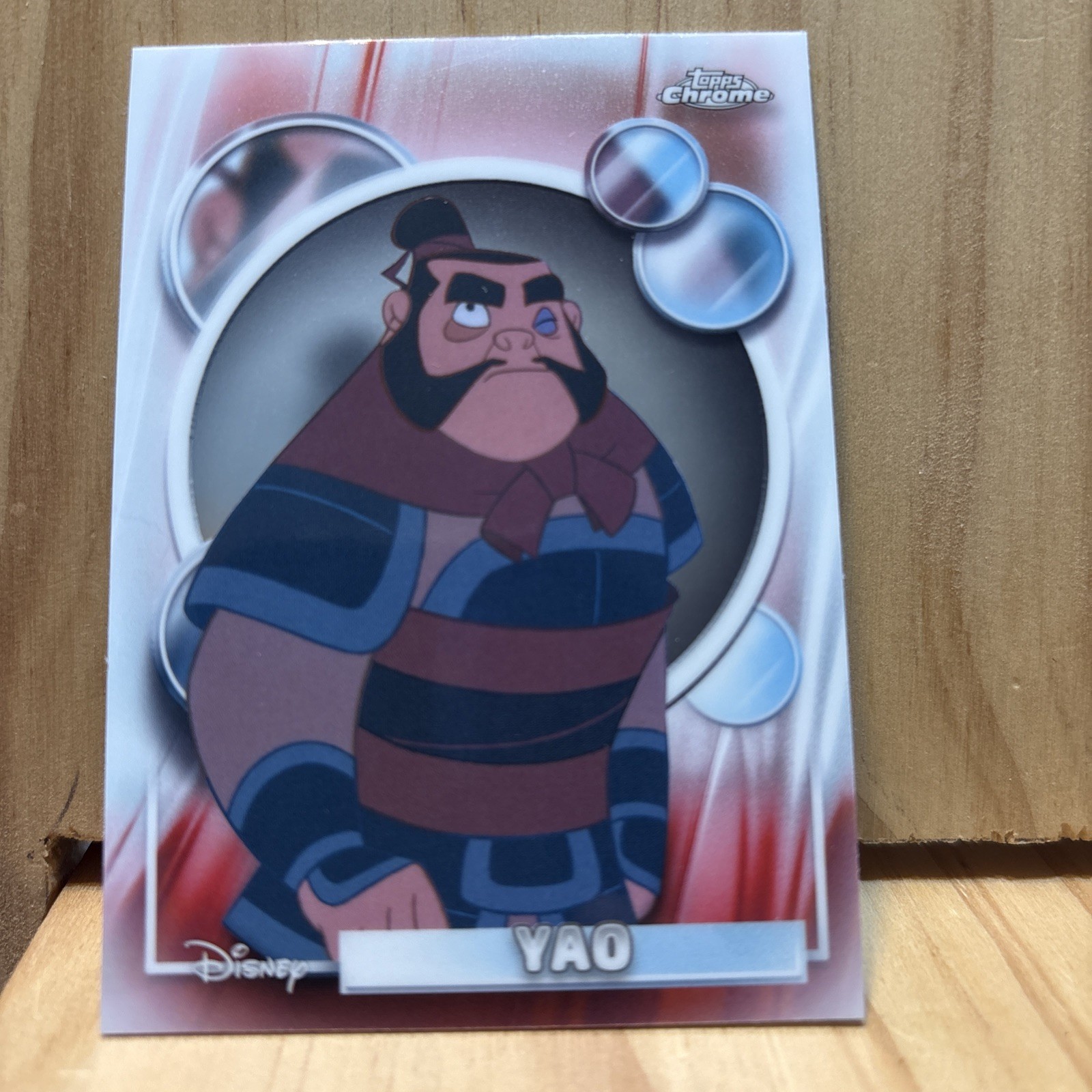 Topps Chrome Disney 2026. PIXAR #130. YAO . ) Di1