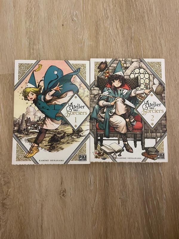 Lot de mangas l’Atelier des Sorciers