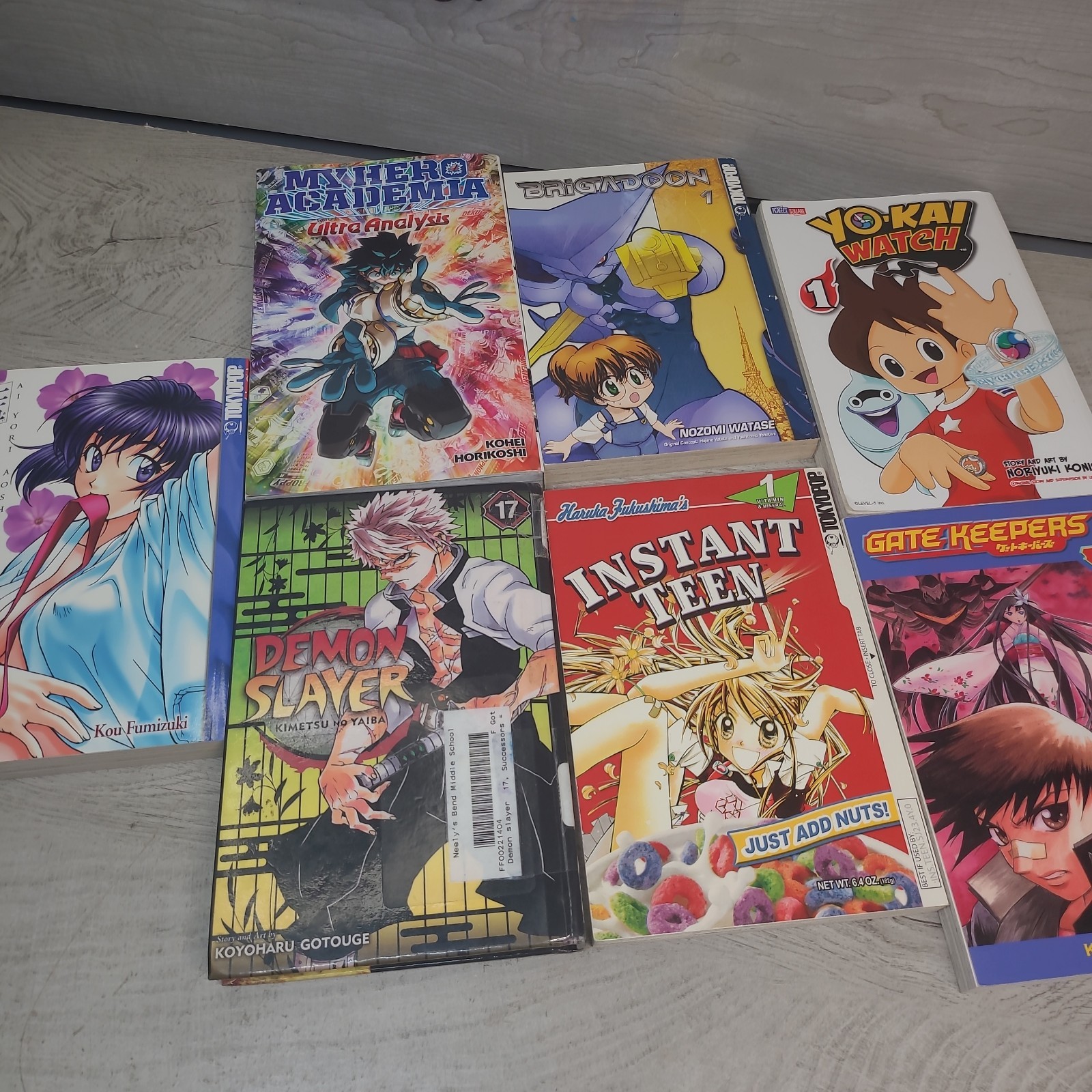 Lotto libri tascabili manga vari titoli AI YORI AOSHI Dragon Slayer Hero...