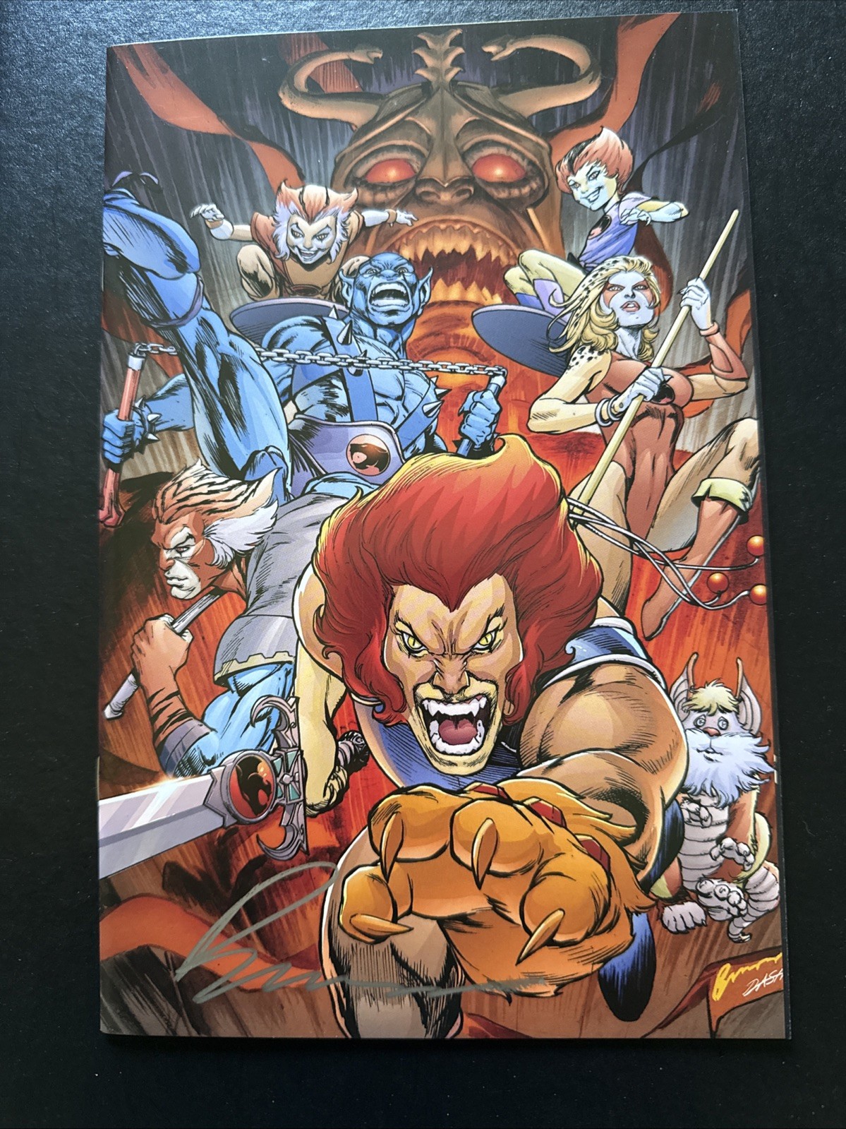 Thundercats #1 Buzz Virgin Variant Signed COA Ltd 400