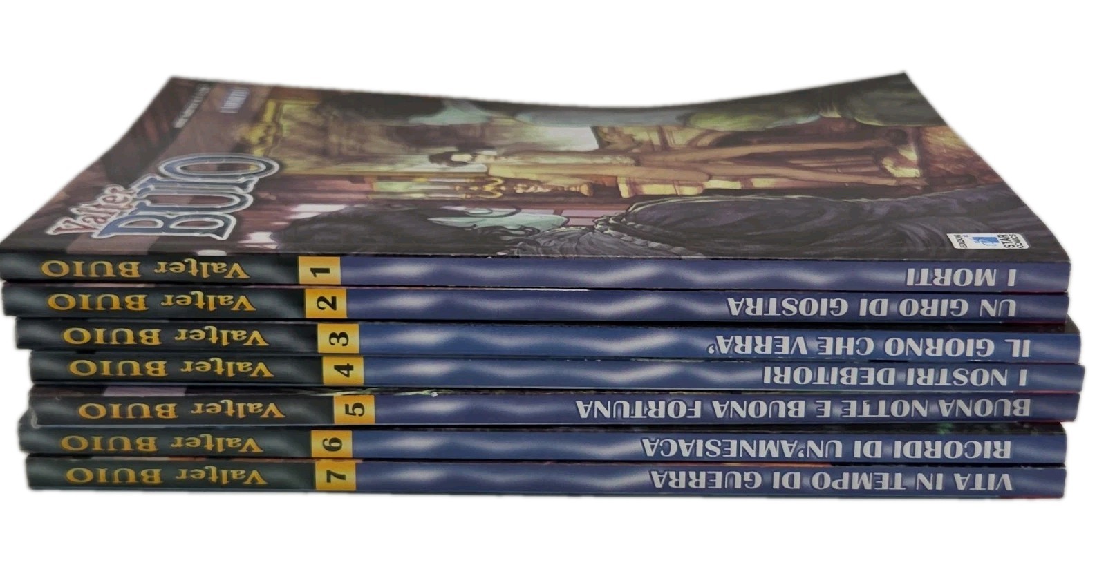 Valter Buio 1-7, Prima ed. Bilotta Gerasi B/N, Ed. Star Comics, 2010