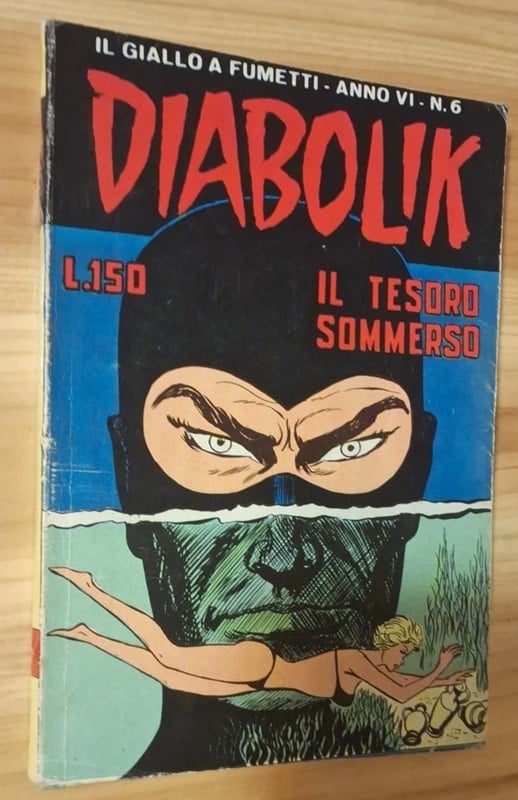 DIABOLIK: ALBO A. VI N° 6  OTTIMO  guarda le altre mie aste