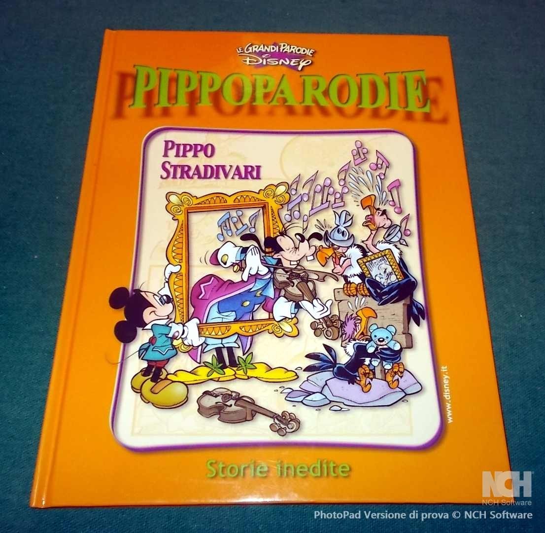 Le GRANDI PARODIE DISNEY n. 74 "Pippo Stradivari" edizioni Disney del 2000