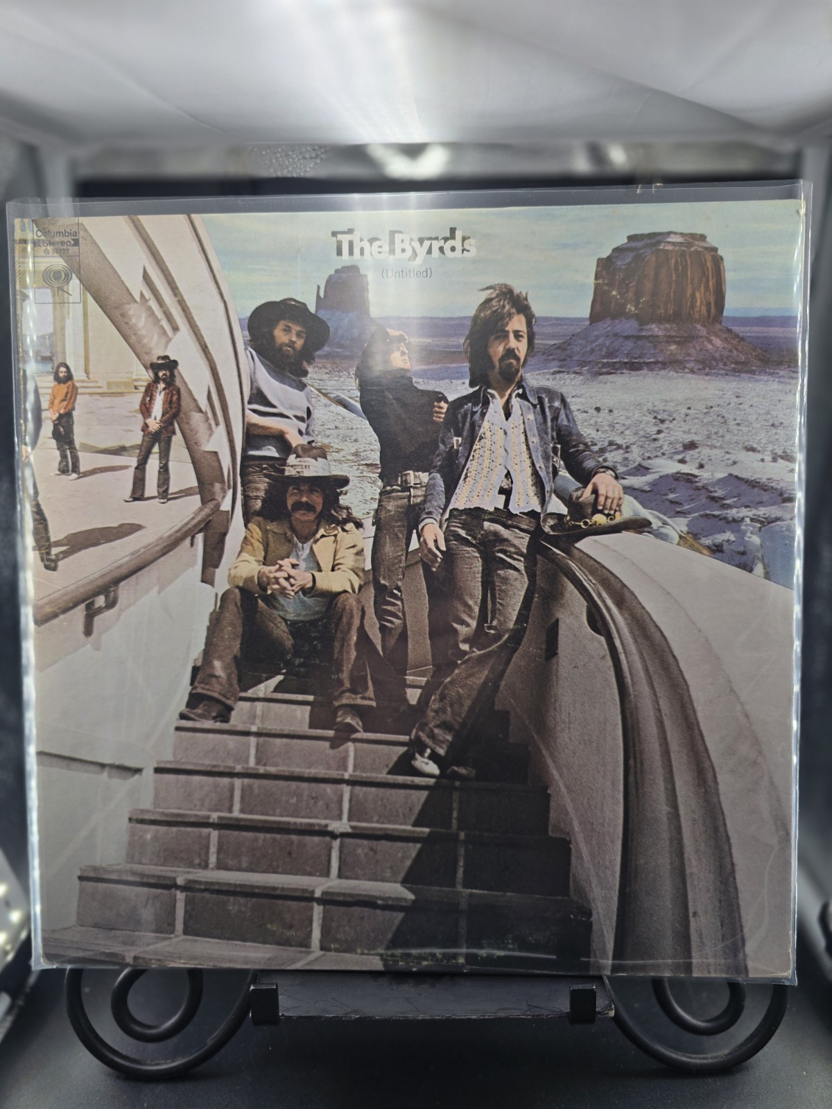 The Byrds Untitled 1970 Columbia G 30127 2LP Gatefold Pitman Press  VG+/VG+