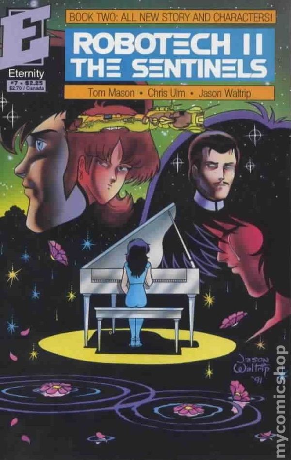 Robotech 2 Le Sentinelle Libro 2 #7 FN 1991 Immagine Stock