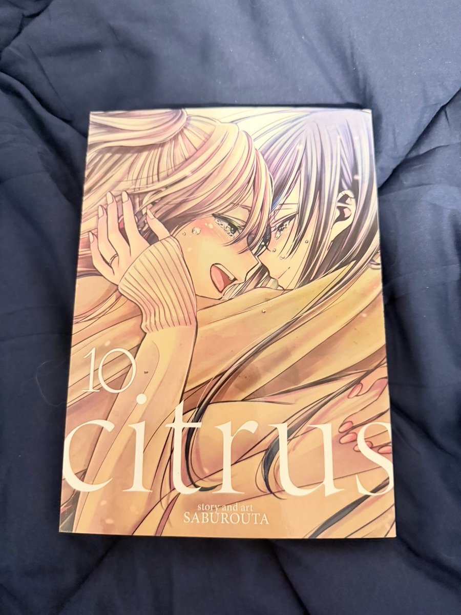 Citrus Vol 10 Manga Inglese Yuri Volume Sette Mari / Saburouta