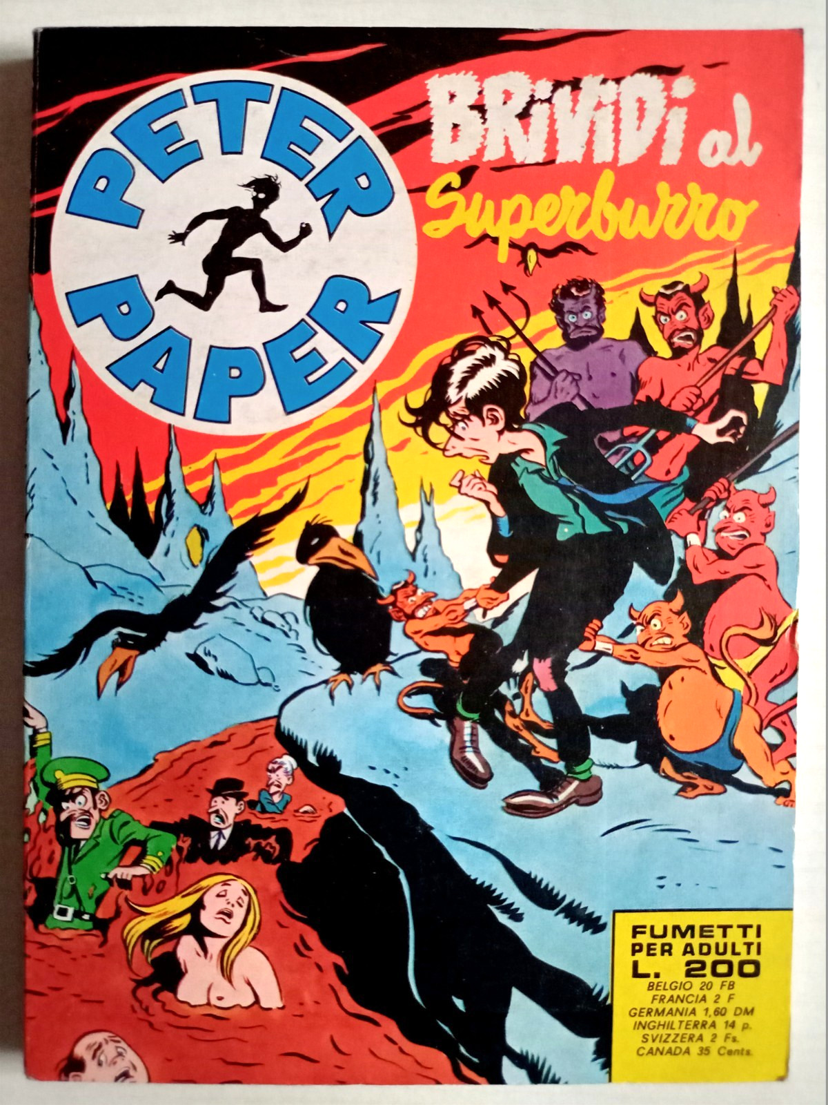 PETER PAPER ED.EP  I SERIE 1973 N°7 EDICOLA- H