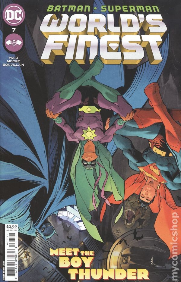 Batman Superman World's Finest #7A Mora FN 2022 Immagine Stock