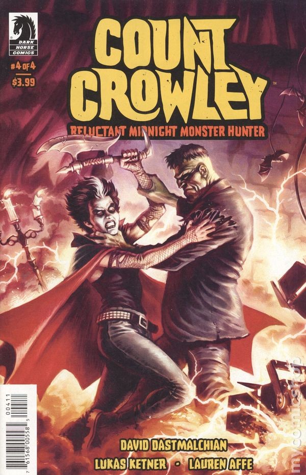 Count Crowley Reluctant Monster Hunter #4 VF 2020 immagine stock