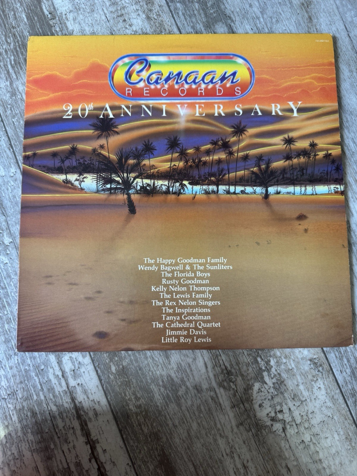 Canaan Records 20th Anniversary~1984 Compilation LP~Wendy Bagwell, Rex Nelson