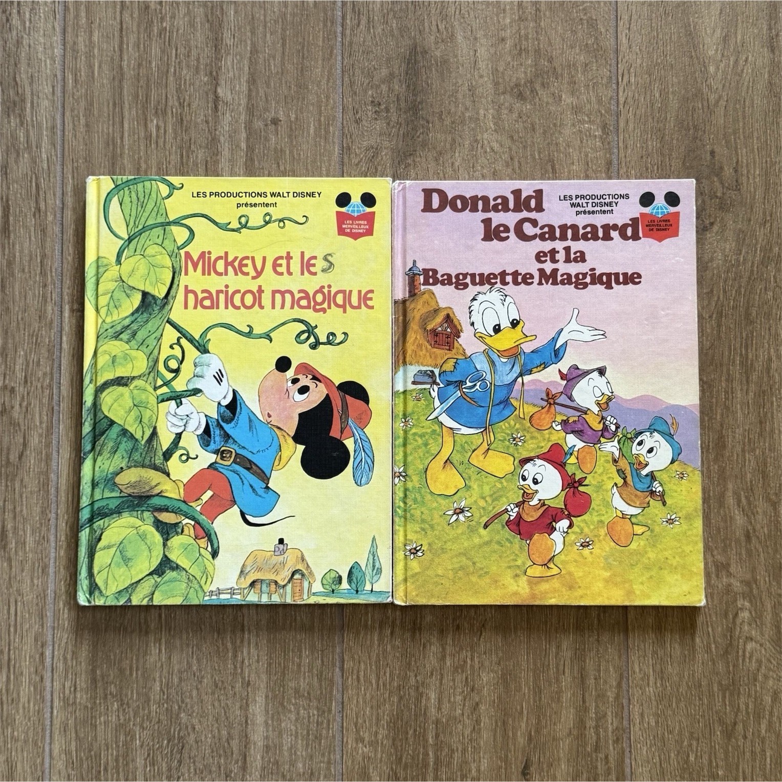 Lotto 2 fumetti topolino Mickey/Donald francese vintage