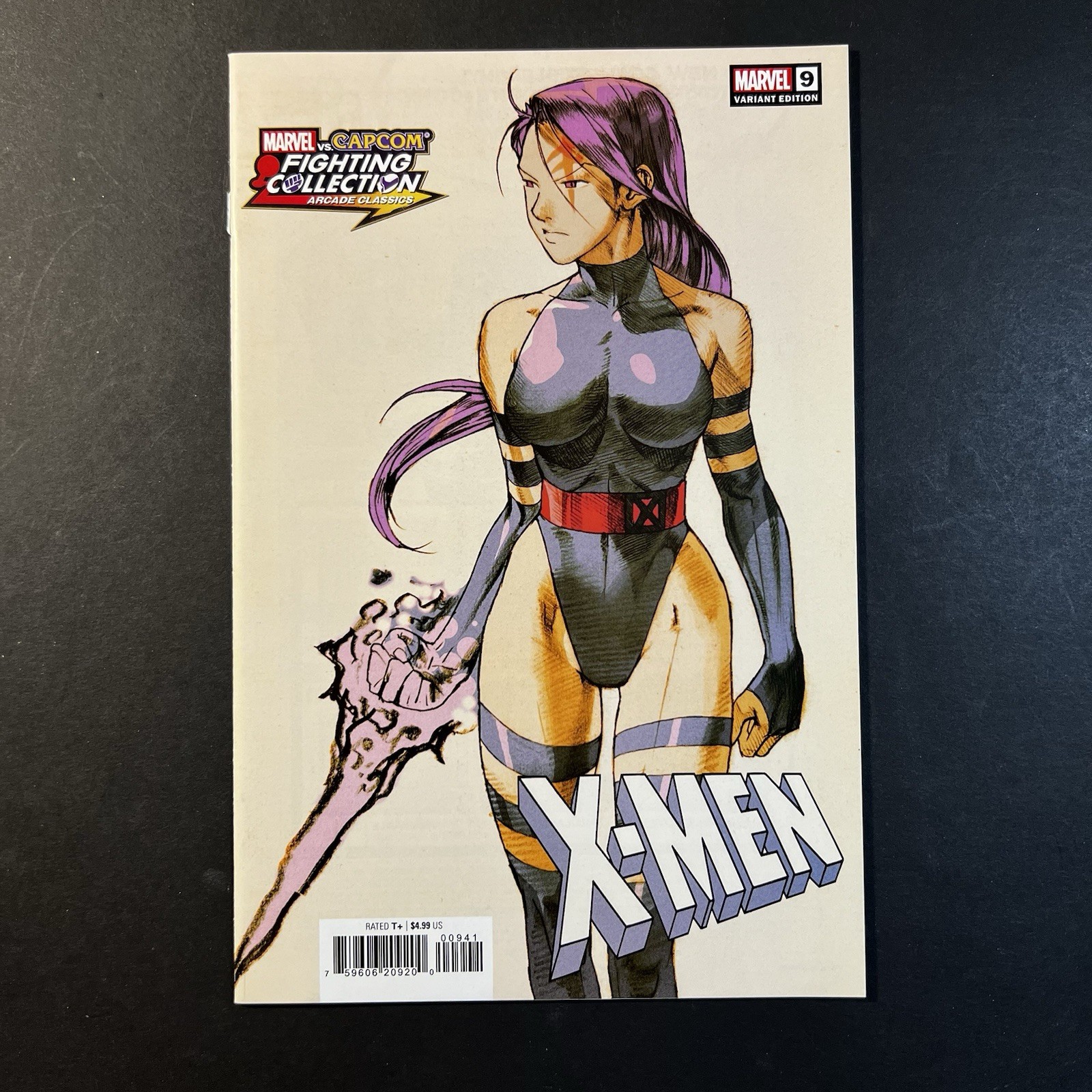 X-Men #9 Marvel vs Capcom Psylocke variante Bengus - 2024 quasi nuovo