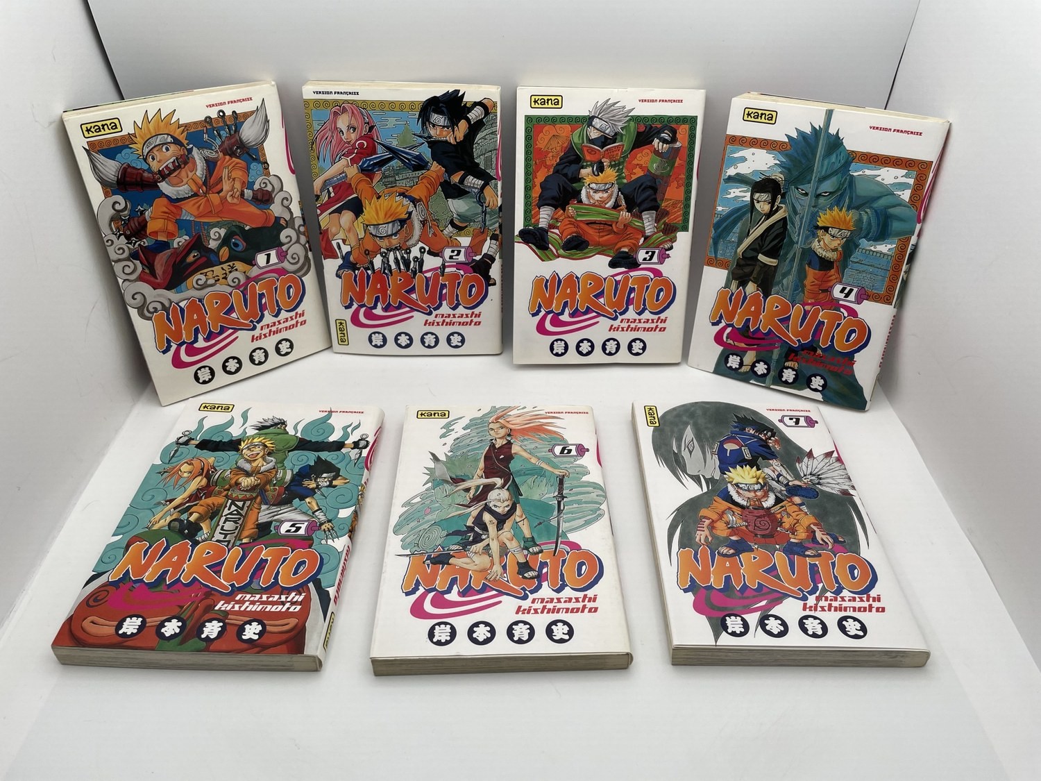 Naruto - T 1 à T 7 - Masashi Kishimoto - Kana