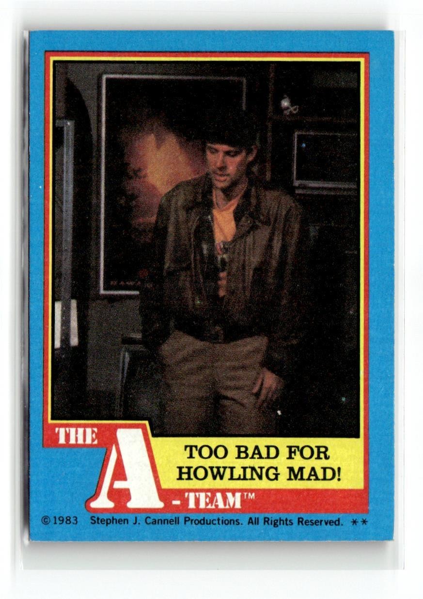 Carta Topps A-team 1983
