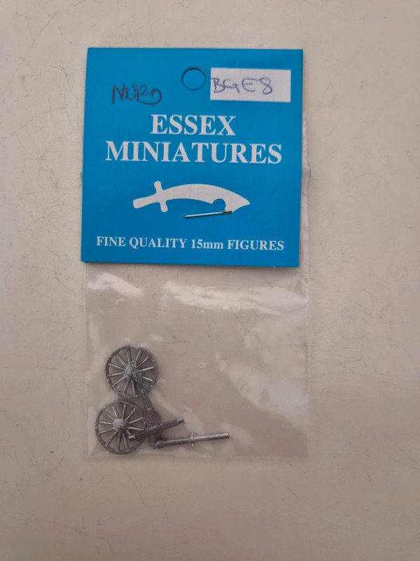 Figurines essex 15mm
