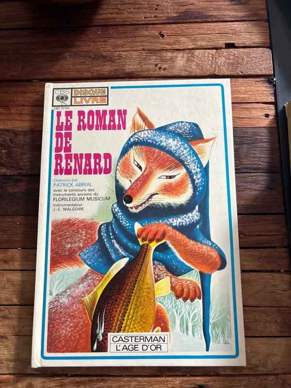 Le roman de renard et son vynil