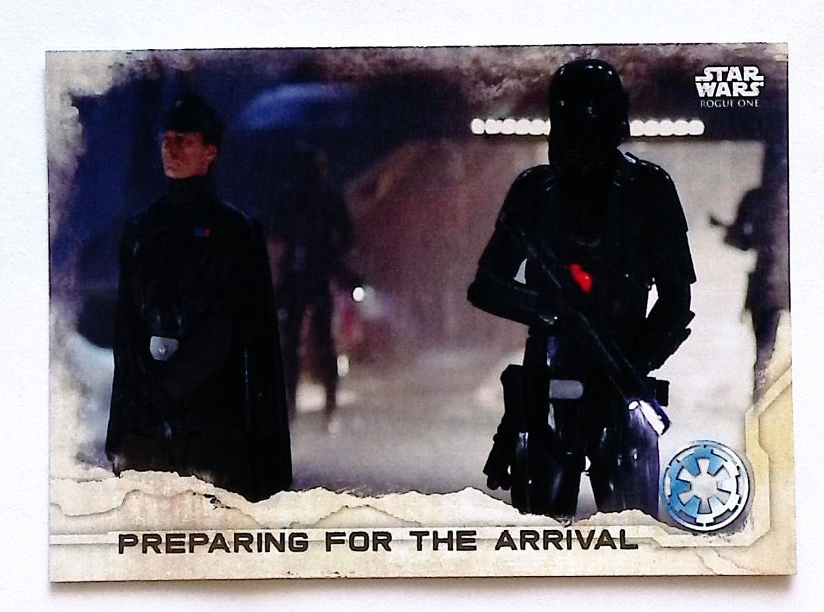 Prepararsi all'arrivo 2016 Topps Star Wars Rogue One Serie 1 #45
