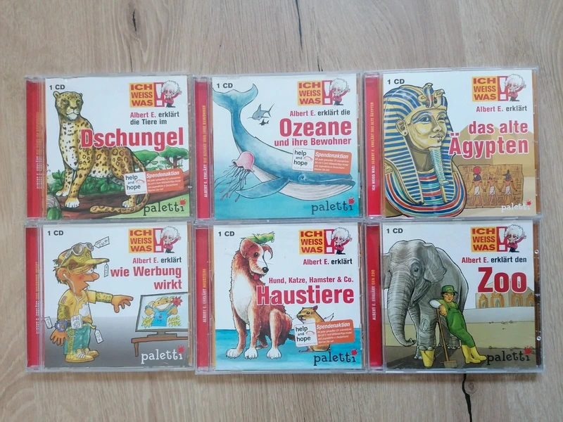 CD Ich weiß was mit Albert E