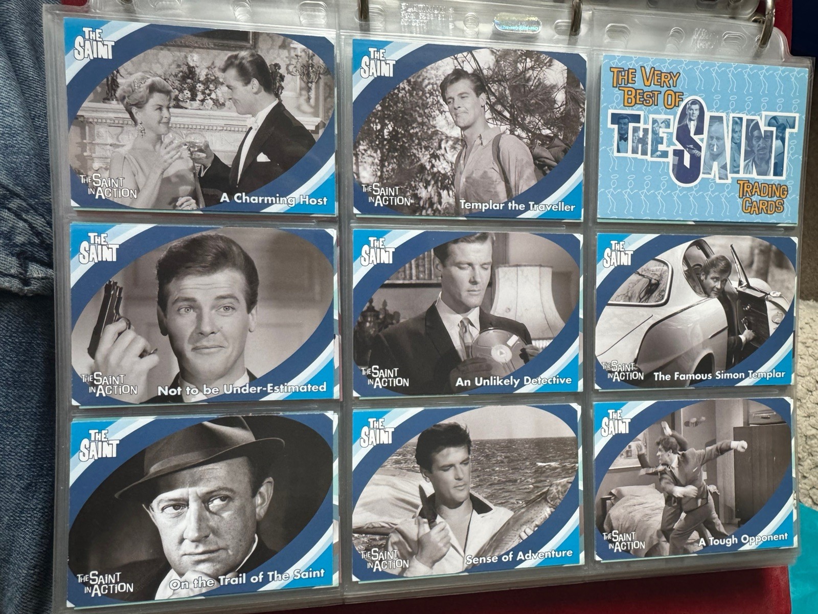 The Very Best of The Saint complete trading card base set by Cards Inc 2003