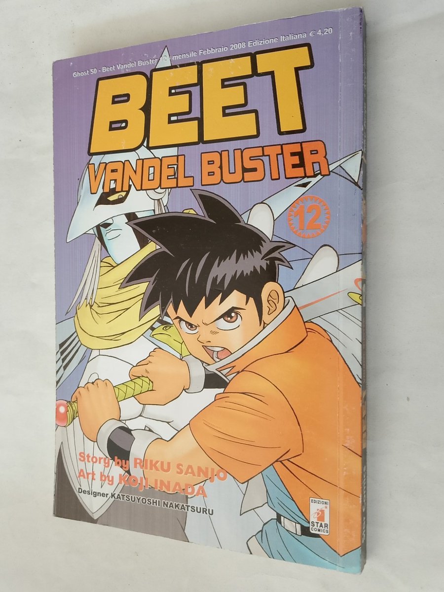 BEET VANDEL BUSTER 12 di RIKU SANJO/KOJI INADA STAR COMICS 2008