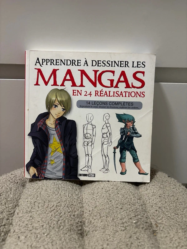 Livre pour apprendre à dessiner les mangas