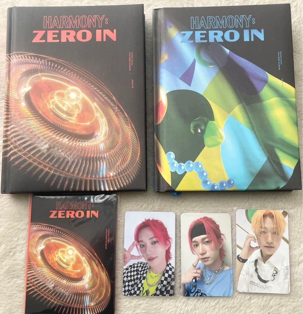 p1harmony zero in album trading card teoh jeongseop intak Japan CD