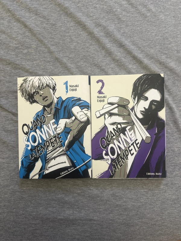 mangas Quand sonne la tempête tome 1 et 2