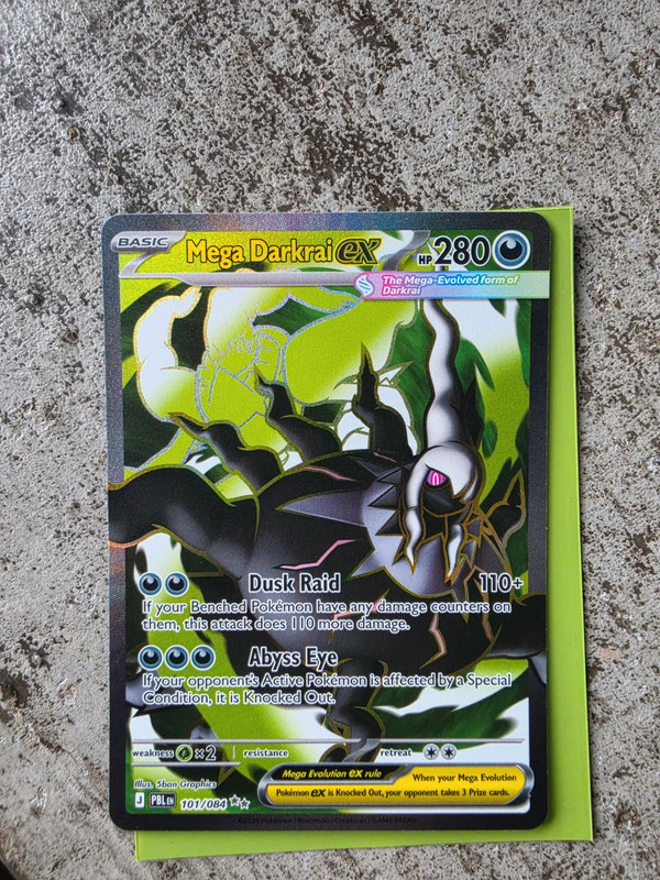 Pokemon Mega Darkrai ex 101